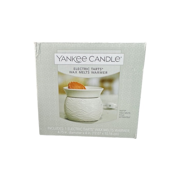 Yankee Candle 1603727 Ivory Pleated Electric Wax Warmer - Picture 1 of 1